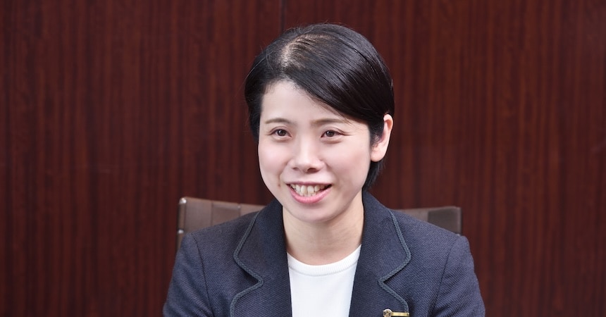 家門 紋 氏(法務コンプライアンス部 企画課長)