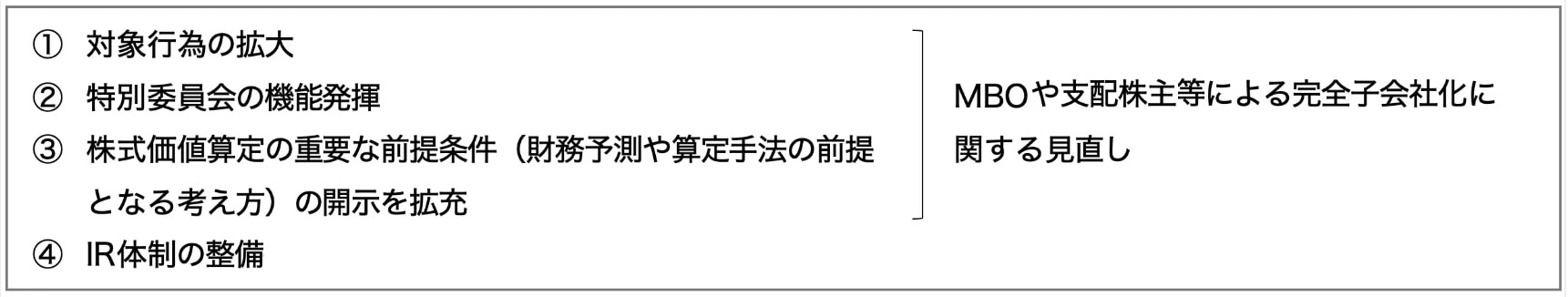 改正上場規程のポイント