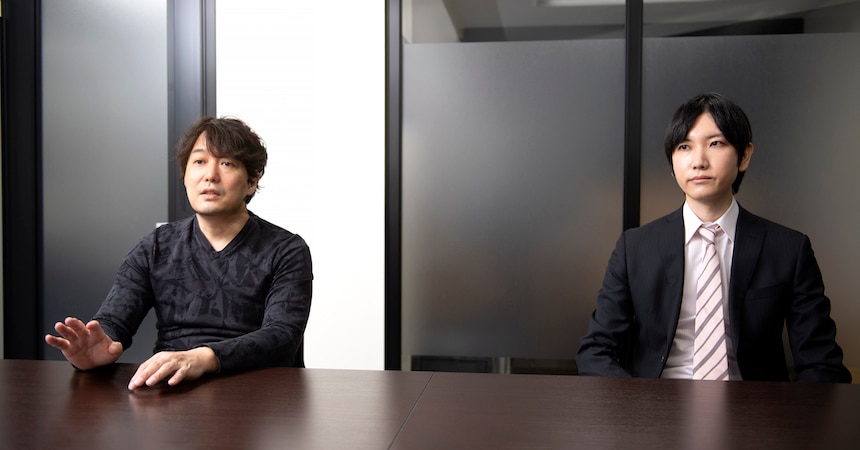 イザナギゲームズ代表取締役／プロデューサー 梅田 慎介氏（左）、東京フレックス法律事務所 中島 博之弁護士