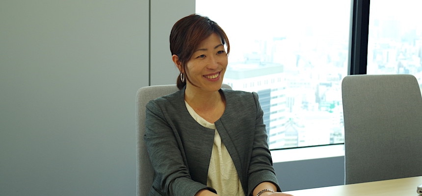 サイボウズ執行役員で事業支援本部長を務める中根弓佳氏