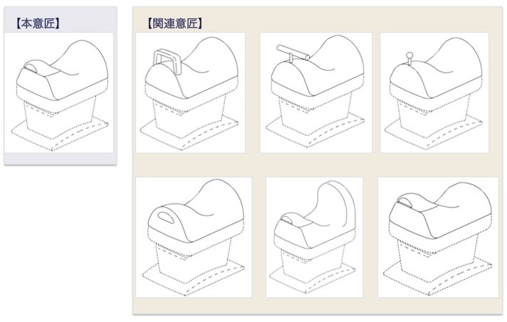 身体鍛錬機具の関連意匠（本意匠：意匠登録第1118554号）
