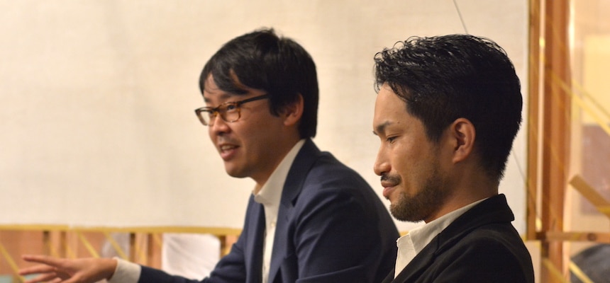 株式会社ドリームインキュベータ 弁護士　下平 将人氏、長島・大野・常松法律事務所 弁護士　小松 隼也氏